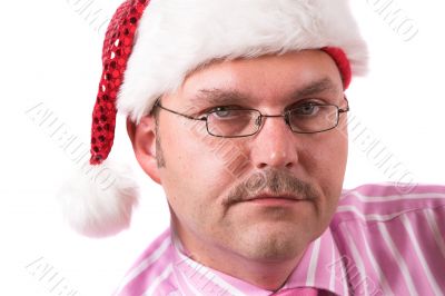 Serious Santa