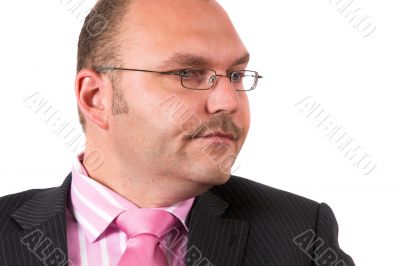 Bored businessman