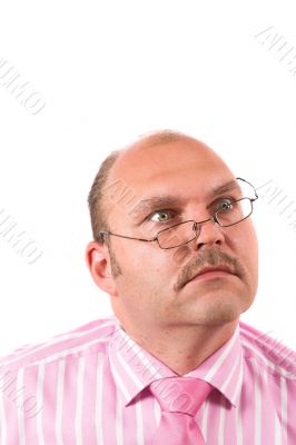 Stressed out businessman