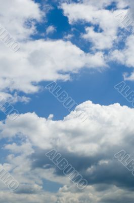 lowering clouds