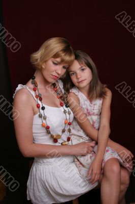 mother and daughter