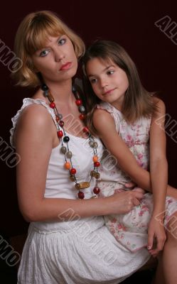 mother and daughter