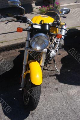 Yellow Motorcycle