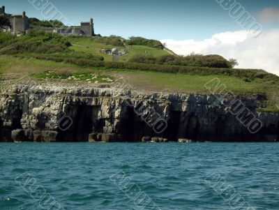 dorset coast from the sea