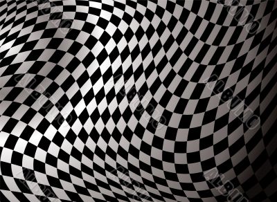 checkered abstract