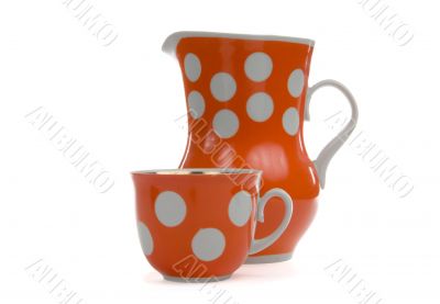 Jug and cap
