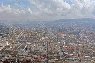 view on quito city