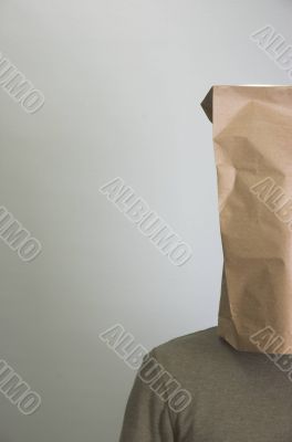 Shy man