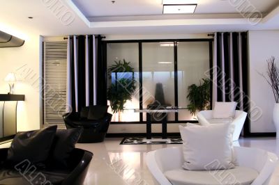 Modern elegant room
