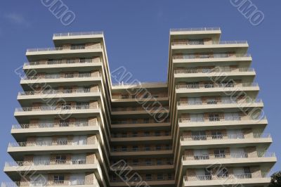 Urban Apartment Building