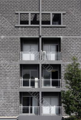 Urban Apartment Building