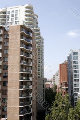 Urban Apartment Building