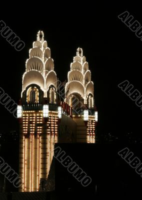Towers At Night