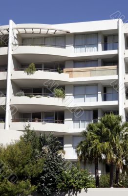 Urban Apartment Building