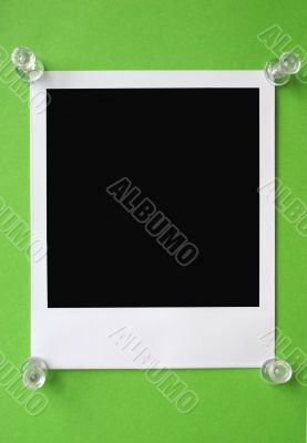 blank photo frame