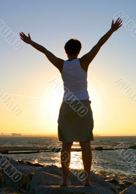 victorious silhouette