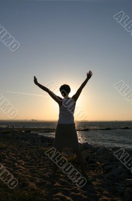 victorious silhouette