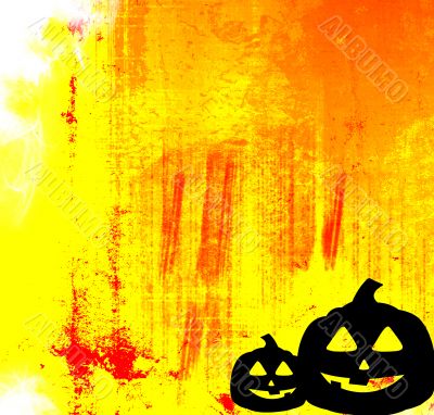 Halloween abstract Background frame
