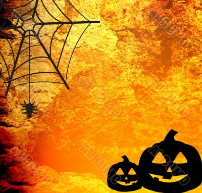 Halloween abstract Background frame