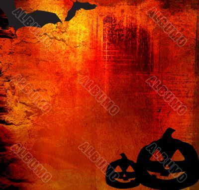 Halloween abstract Background frame