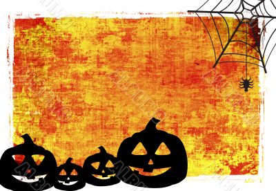 Halloween abstract Background frame