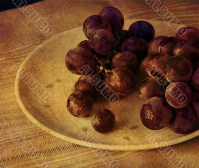 old-fashioned grapes