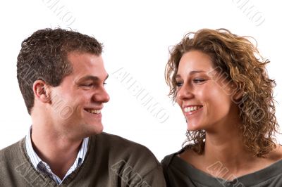 Lovely young couple