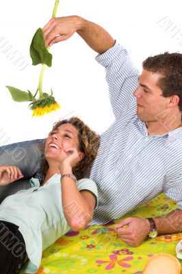 Fun with sunflower