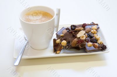 Delicious cup of coffee