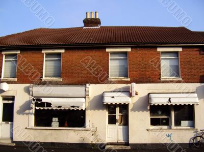 abandoned shop