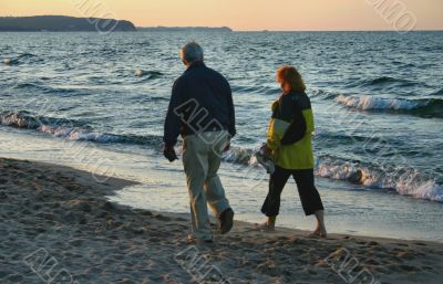 couple on the beach