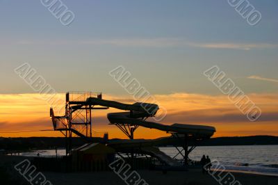 sunset slide