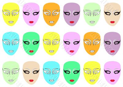 Venice Carnival Mask