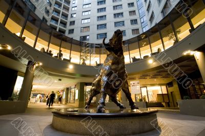 bull sculpture