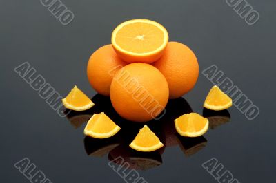 fresh oranges