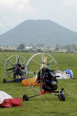 paragliding motors