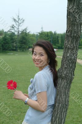 Asian Young Woman