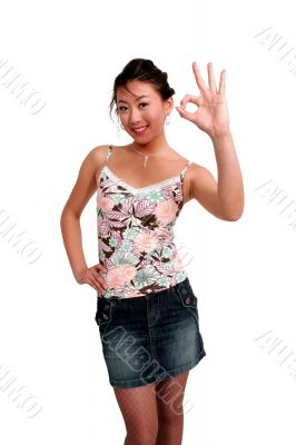 Asian Young Woman