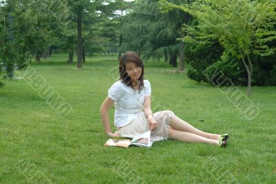 Asian Young Woman