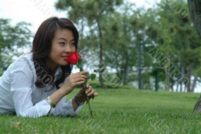 Asian Young Woman