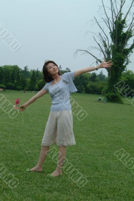 Asian Young Woman