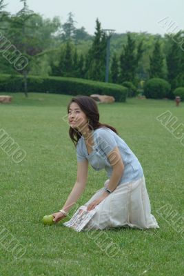 Asian Young Woman