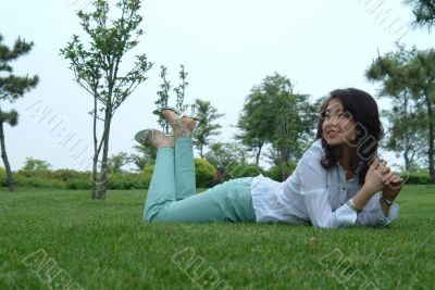 Asian Young Woman