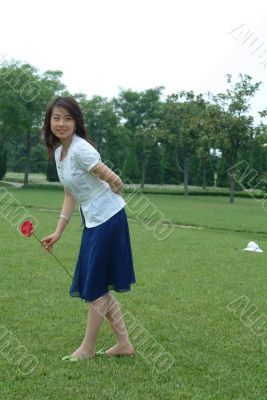 Asian Young Woman