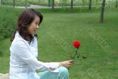 Asian Young Woman