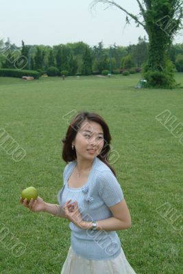 Asian Young Woman