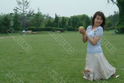 Asian Young Woman