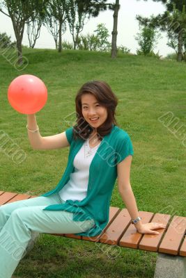 Asian Young Woman
