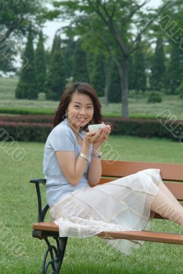 Asian Young Woman