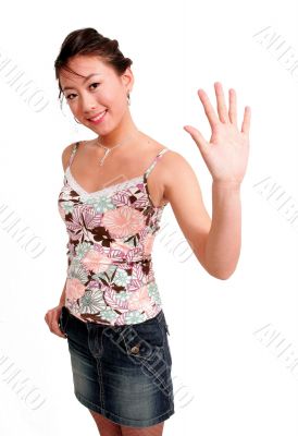Asian Young Woman